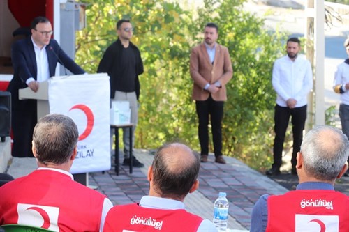 Kaymakamımız Sayın Tuncay KALDIRIM' ın Kızılay Çüngüş Şubesi Açılış Programı İştirakleri